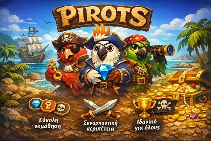 Σύνοψη των πλεονεκτημάτων του Pirots 1 ως απλό, εκπαιδευτικό και ισχυρό standalone παιχνίδι