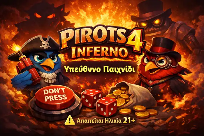 Οδηγός υπεύθυνου παιχνιδιού για το Inferno με έμφαση στο demo, στα αρνητικά Don't Press αποτελέσματα και στο Super Bonus