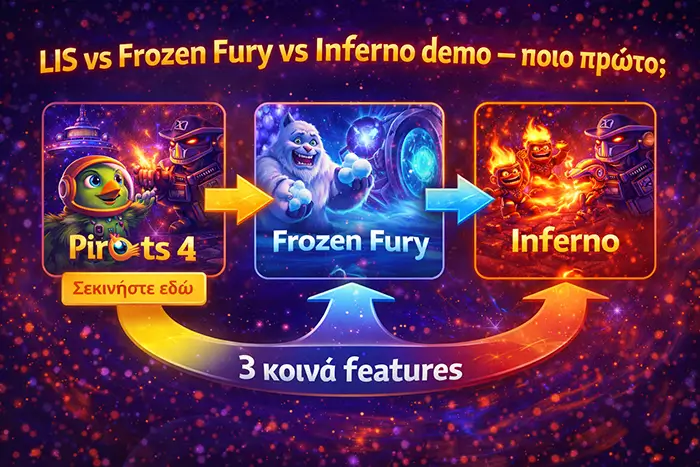 Η σωστή σειρά εκμάθησης των P4 demos με πρώτο το Lost in Space πριν Frozen Fury και Inferno